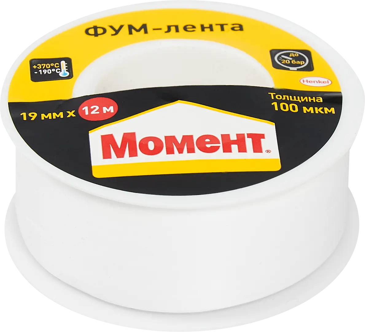 

Лента уплотнительная Момент 12 м, Белый