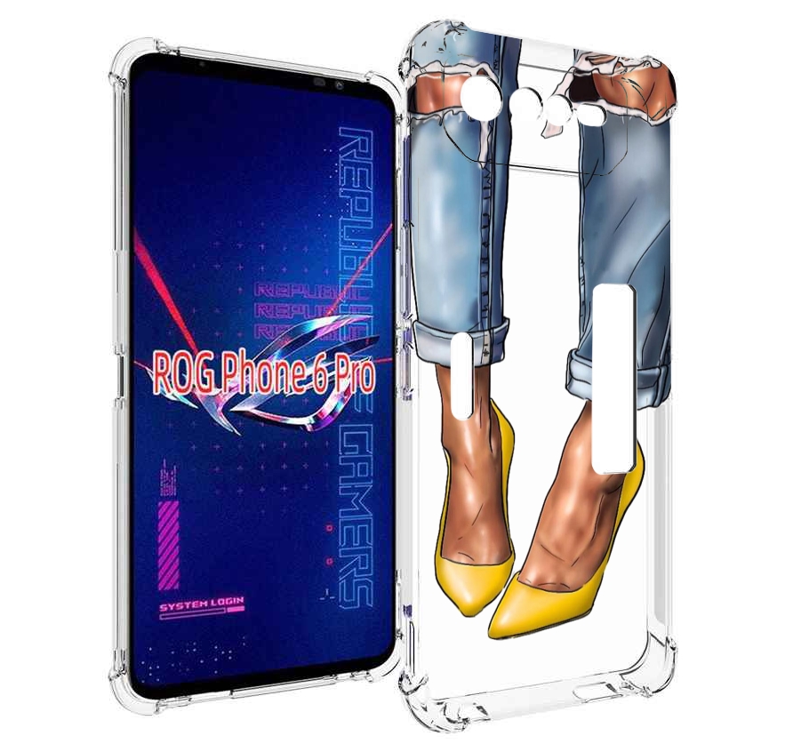 Чехол MyPads Красивые-туфли для Asus ROG Phone 6 Pro