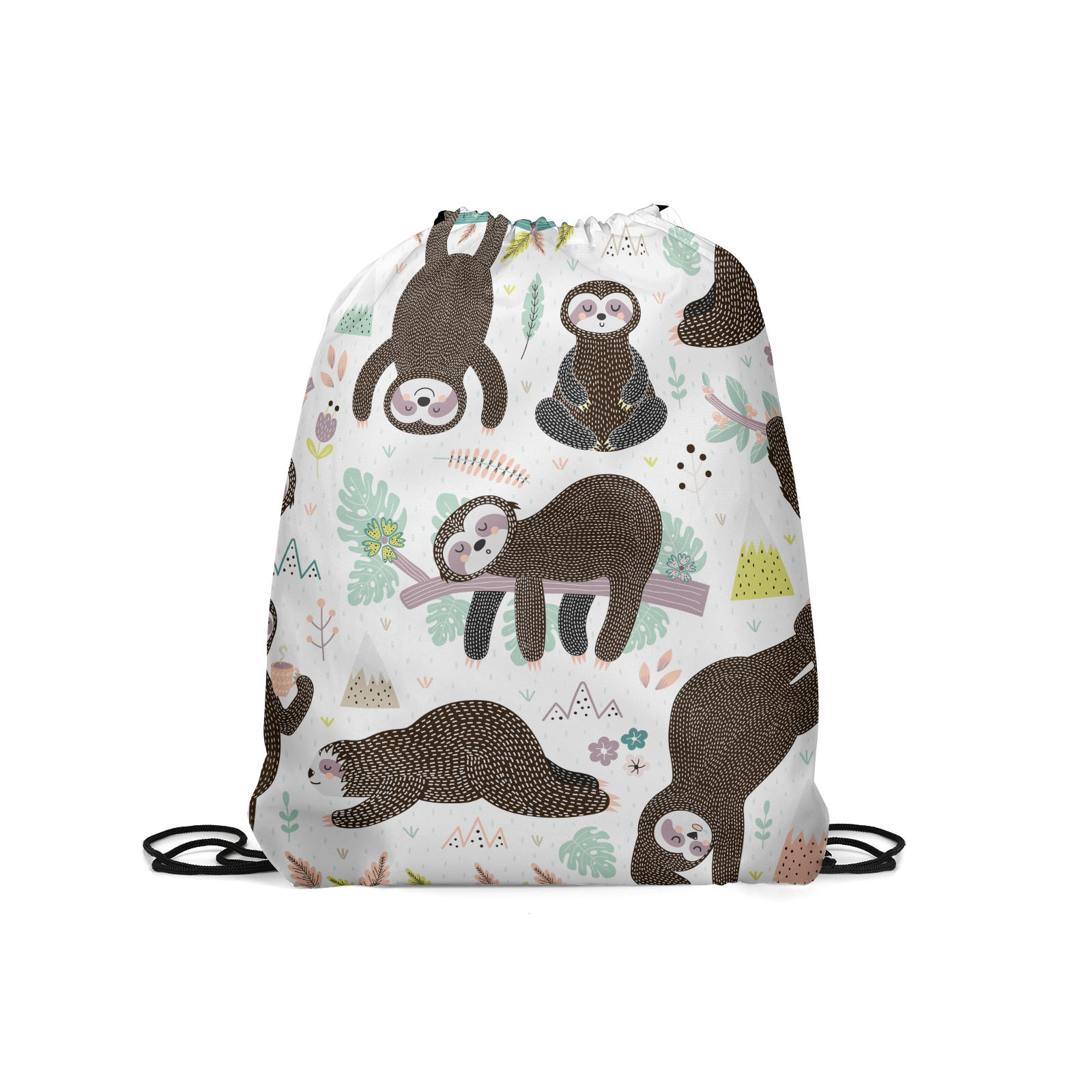 

Мешок для обуви унисекс Gorolla DrawstringBackpack 196 разноцветный, 42х35 см, Белый, DrawstringBackpack 196
