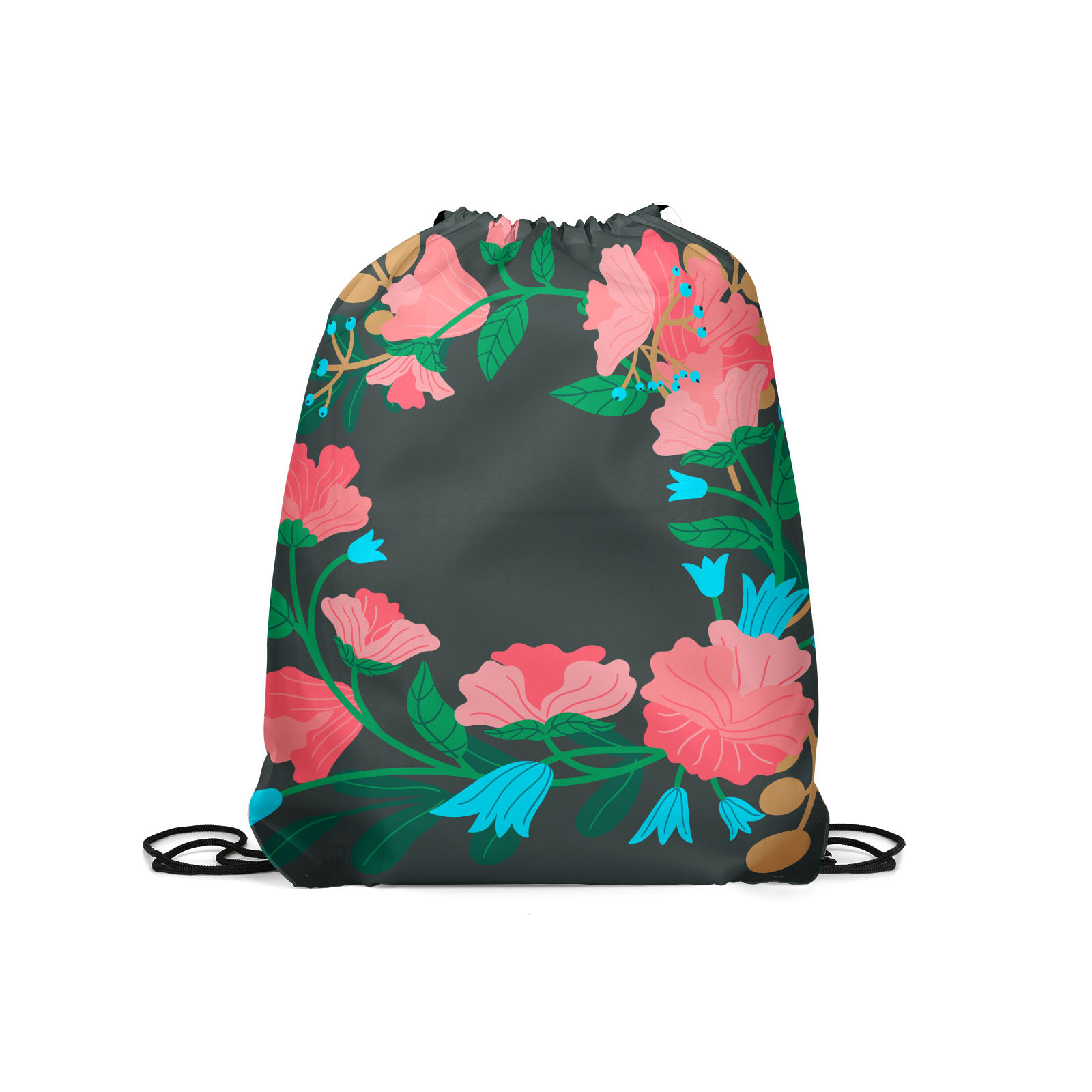 

Мешок для обуви унисекс Gorolla DrawstringBackpack 2221 хаки, 42х35 см, Черный, DrawstringBackpack 2221