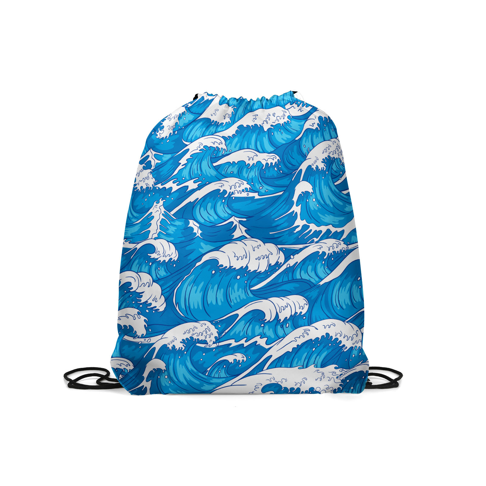 

Мешок для обуви унисекс Gorolla DrawstringBackpack 158 синий с белым, 42х35 см, DrawstringBackpack 158