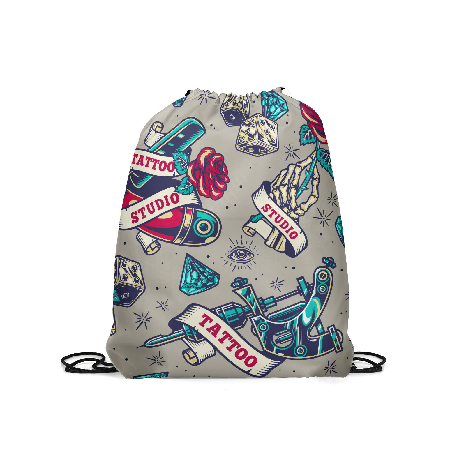 

Мешок для обуви унисекс Gorolla DrawstringBackpack 088 серый, 42х35 см, DrawstringBackpack 088