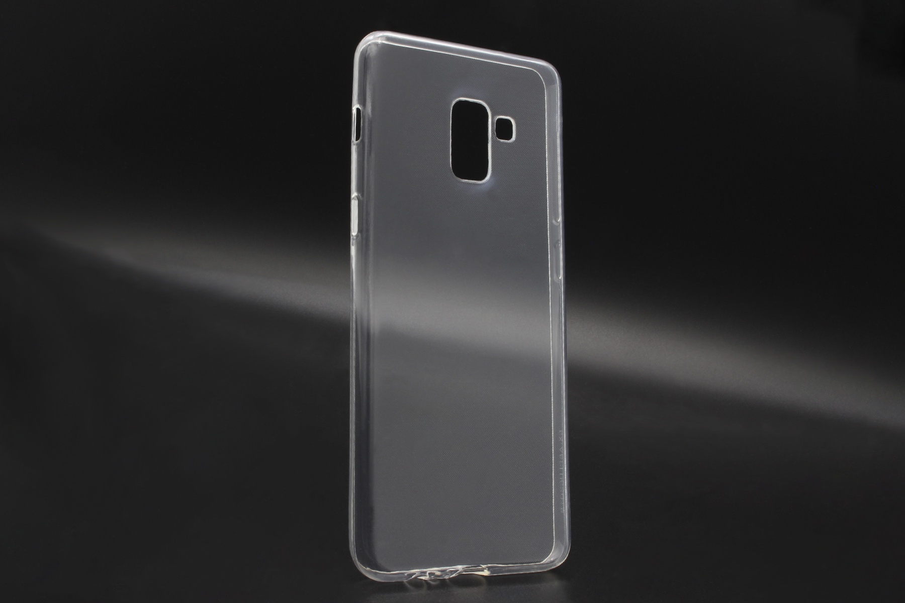 Силиконовый чехол Jack Case для Samsung A8+ (2018) прозрачный