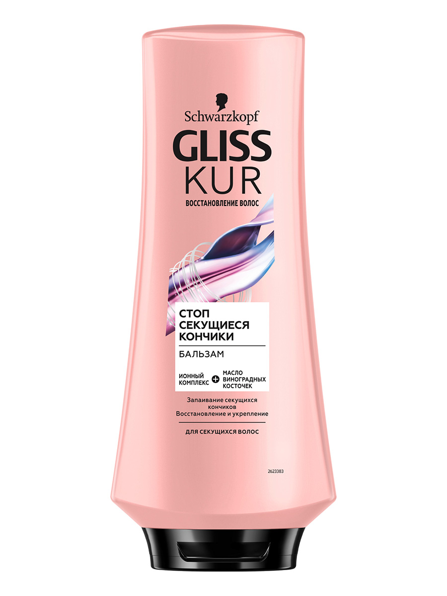 Бальзам для волос Gliss Kur Oil Nutritive для секущихся волос 360 мл бальзам gliss kur oil nutritive для секущихся волос питание и здоровый блеск 200 мл