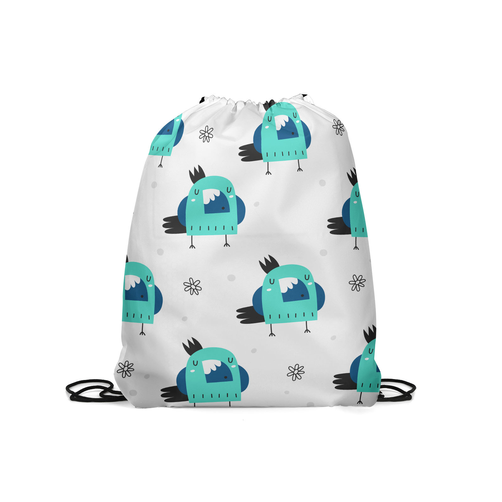 

Мешок для обуви унисекс Gorolla DrawstringBackpack 479 белый, 42х35 см, DrawstringBackpack 479