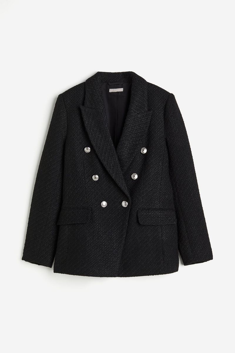 

Пиджак женский H&M 1202720 черный S, 1202720