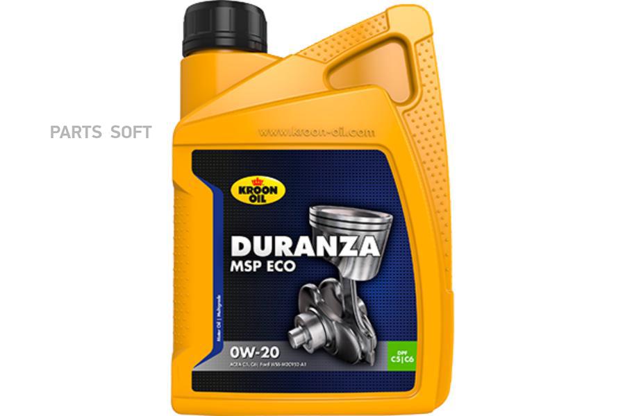 

Моторное масло Kroon Oil Duranza Msp Eco 0W20 1л