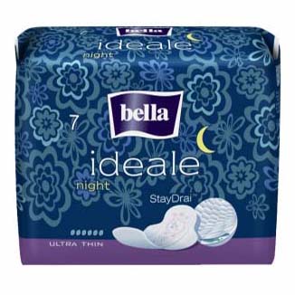 

Гигиенические прокладки Bella Ideale Ultra Night ультратонкие 7 шт, Белый