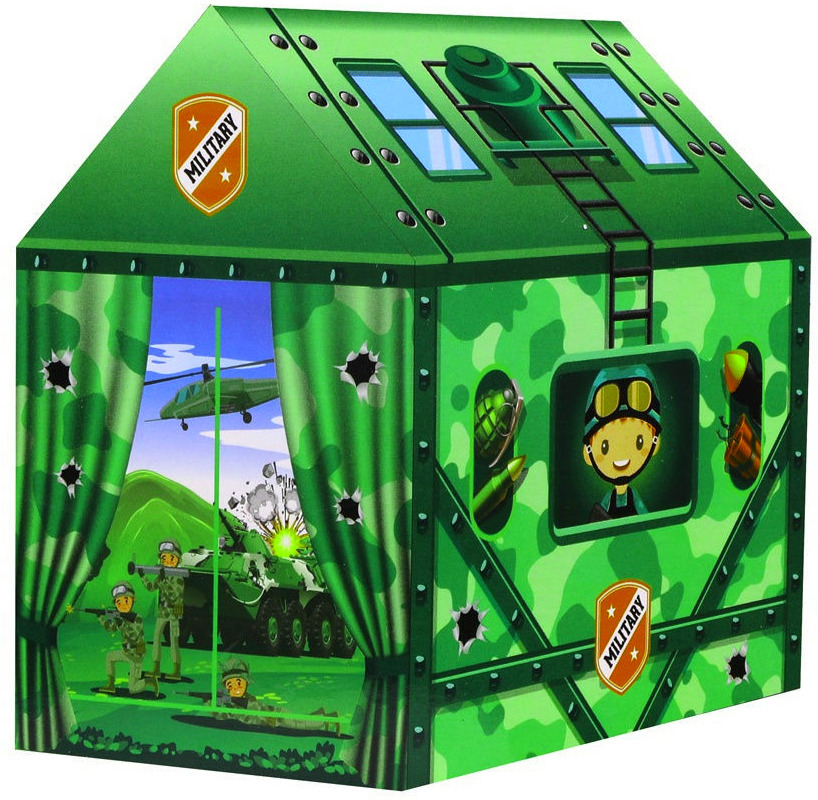 Детская игровая палатка PLAYSMART Военный штаб Military Camps 109366