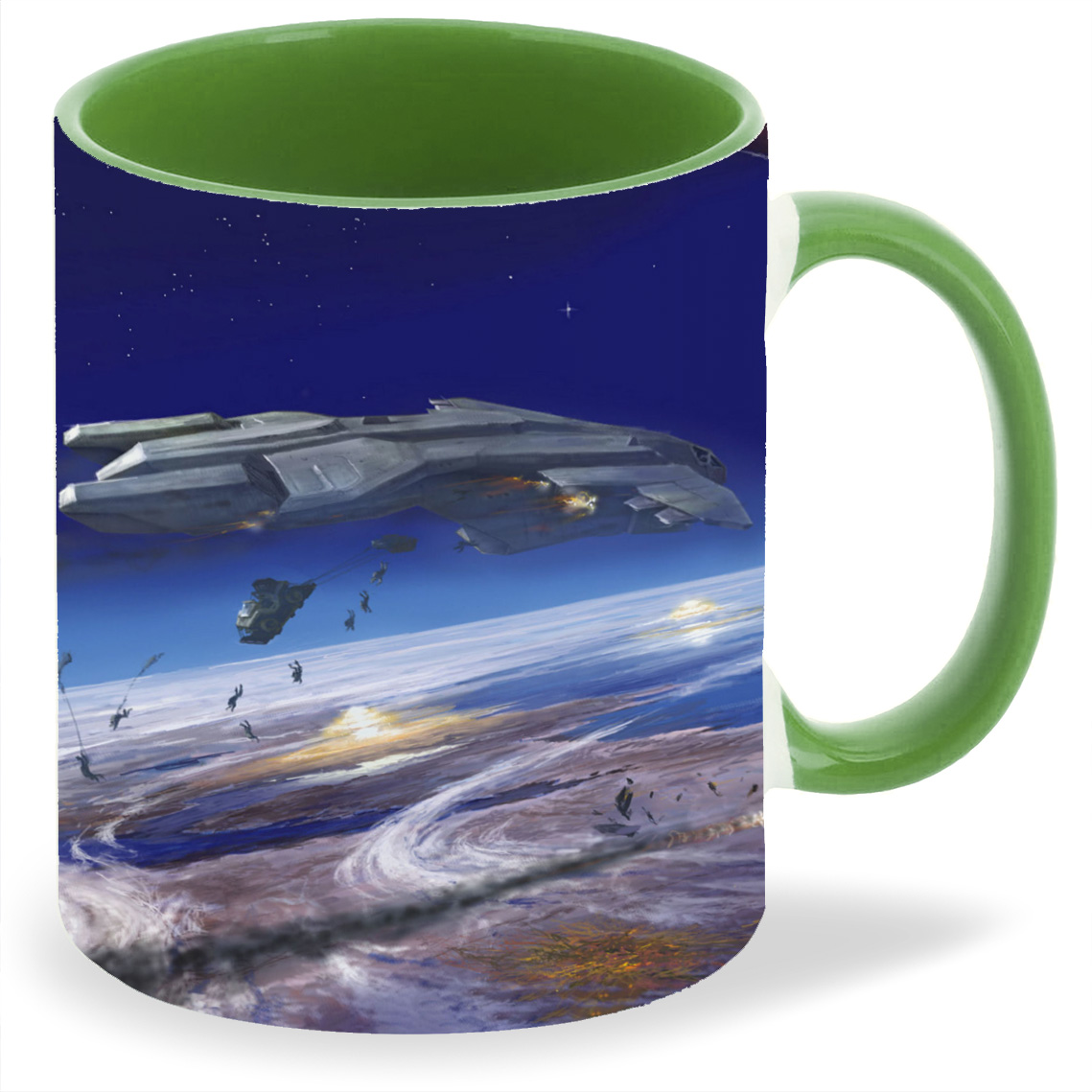 

Кружка CoolPodarok halo 2 Космический десант, halo 2 Космический десант