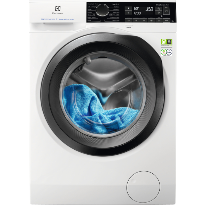 Стиральная машина Electrolux EW8F249PSC, с фронтальной загрузкой, 9 кг, 1400 об/мин EN