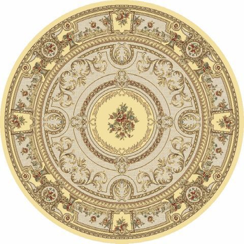 

Рельефный ковер из вискозы GENOVA 38028 6262 60 КРУГ