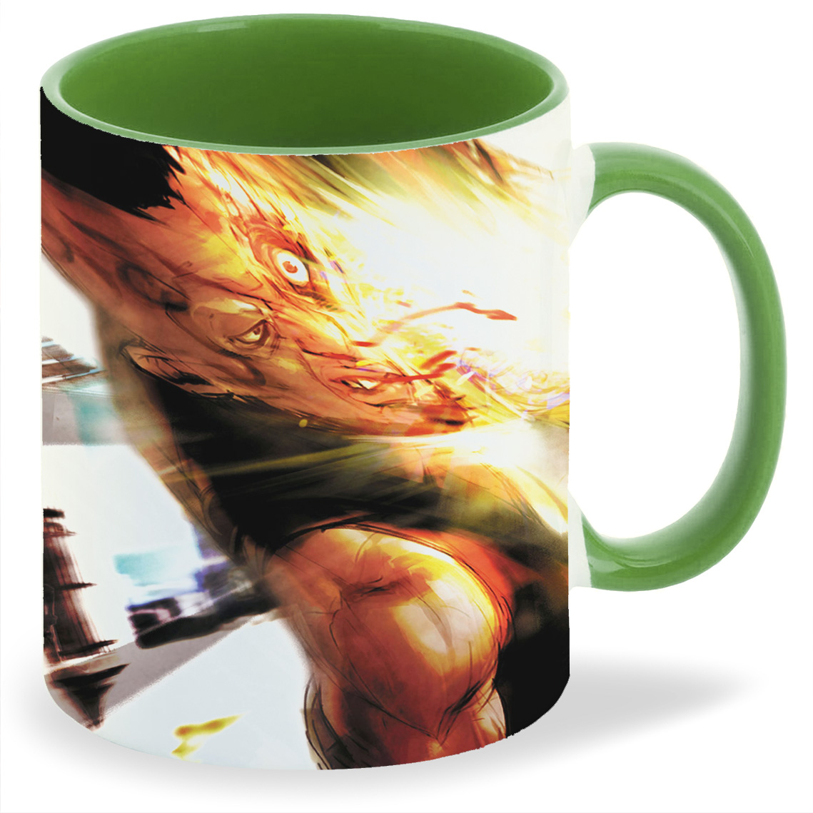 

Кружка CoolPodarok god hand Момент удара по лицу, god hand Момент удара по лицу