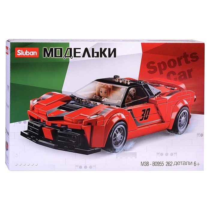 

SLUBAN Модельки, 262 детали, "Модельки", 262 детали