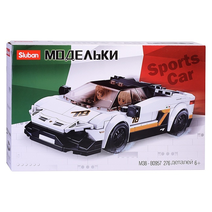 

SLUBAN Модельки, 276 деталей, "Модельки", 276 деталей