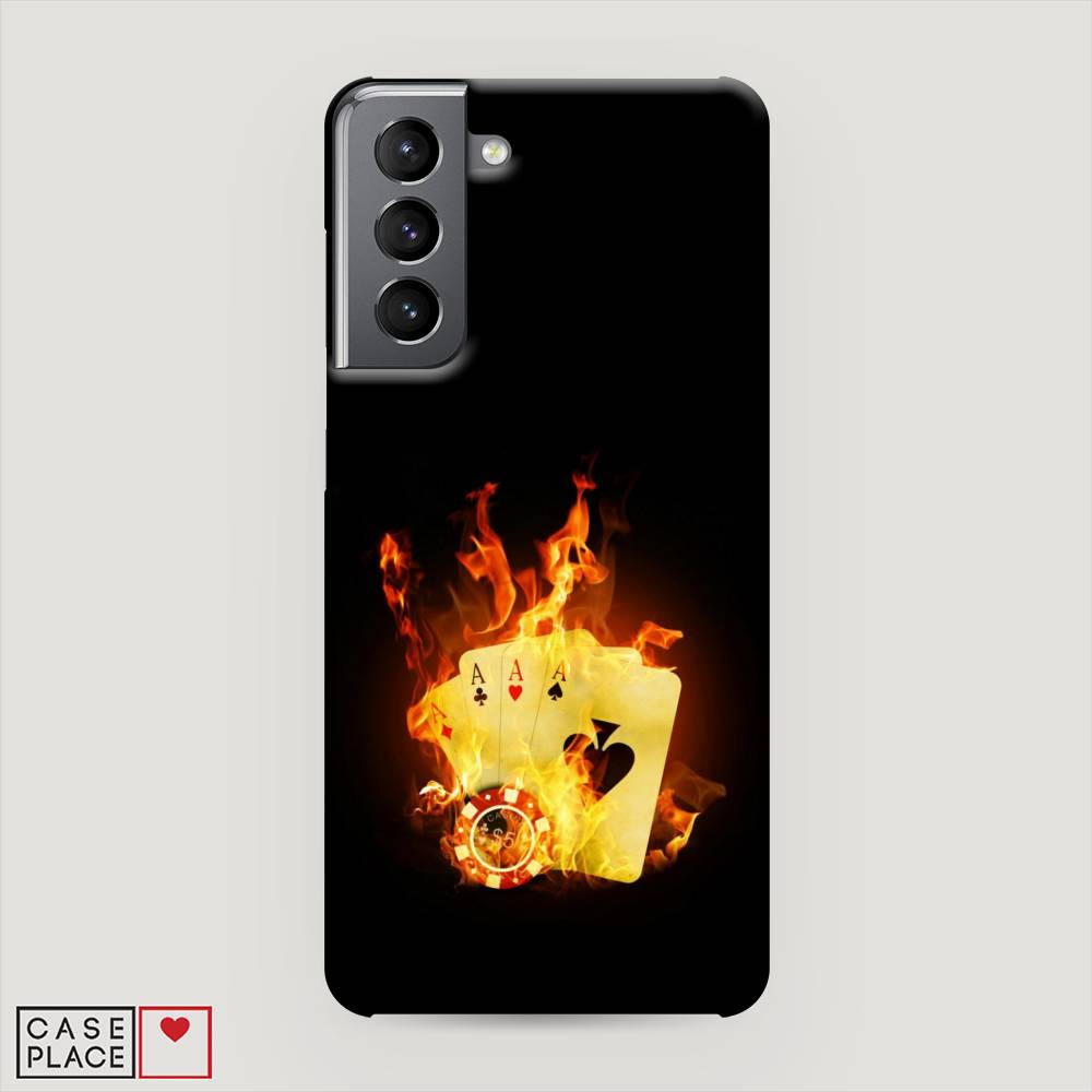 

Чехол Awog "Горящие карты" для Samsung Galaxy S21, 2101820-7