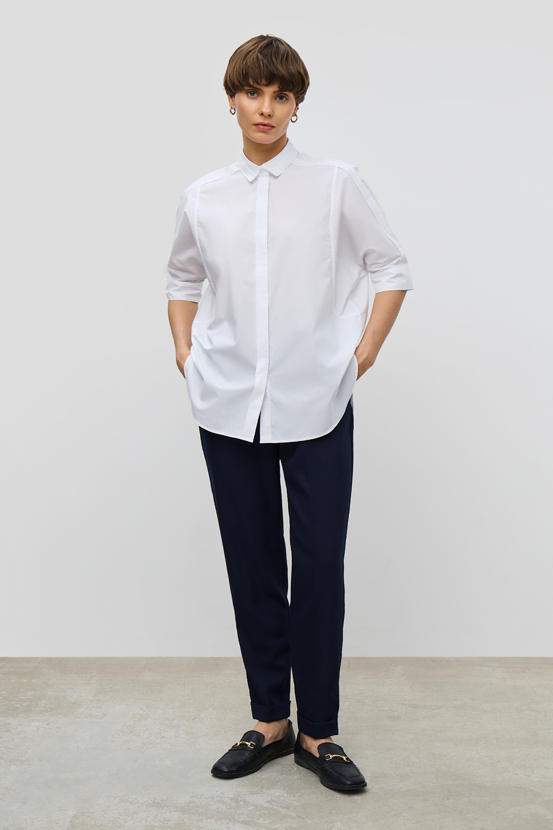 

Брюки женские Baon B2923010 синие 2XL, B2923010