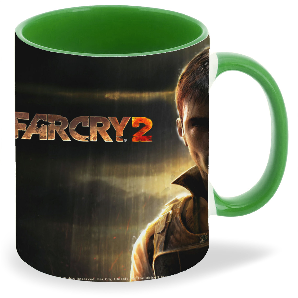 

Кружка CoolPodarok FarCry2 С винтовкой в руке Кровь, FarCry2 С винтовкой в руке Кровь