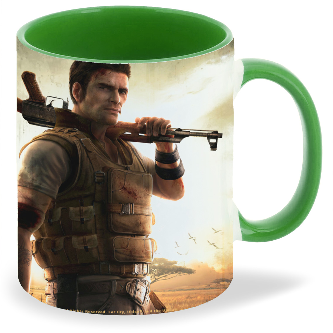 

Кружка CoolPodarok FarCry2 Винтовка на плече, FarCry2 Винтовка на плече