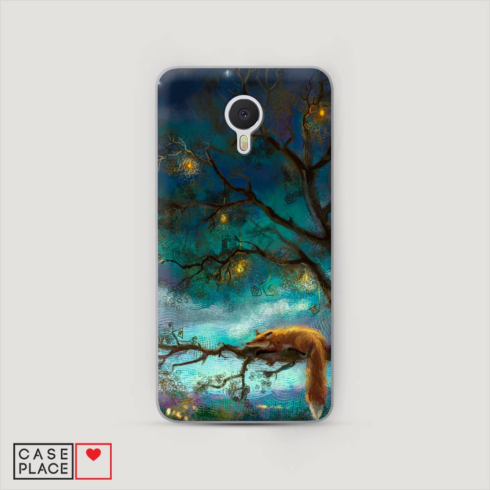 

Чехол Awog "Лиса устала" для Meizu M3 Note, 70550-2