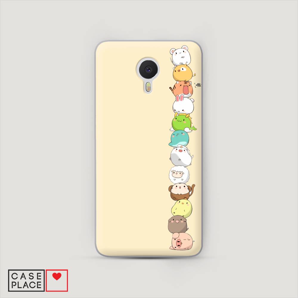 

Чехол Awog на Meizu M3 Note "Питомцы Чиби", Желтый, 70550-2