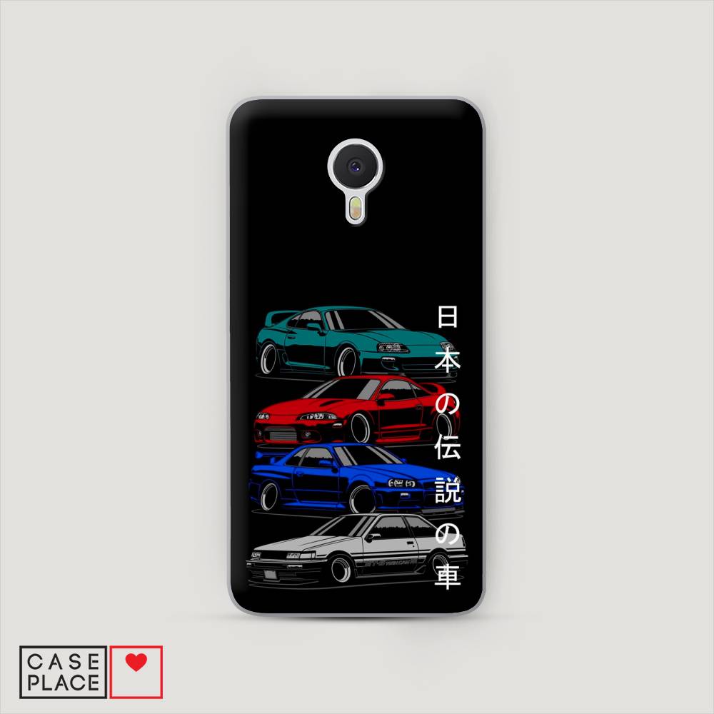 

Чехол Awog на Meizu M3 Note "JDM Legend cars", Зеленый;красный;синий, 70550-5