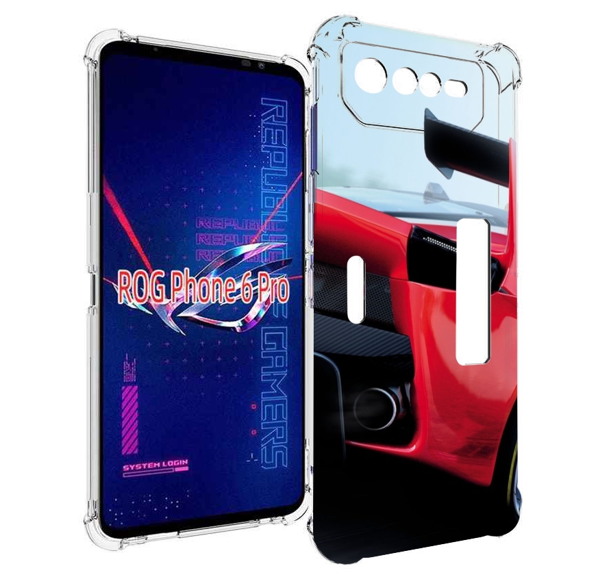 

Чехол MyPads Крыло-машины мужской для Asus ROG Phone 6 Pro, Прозрачный, Tocco