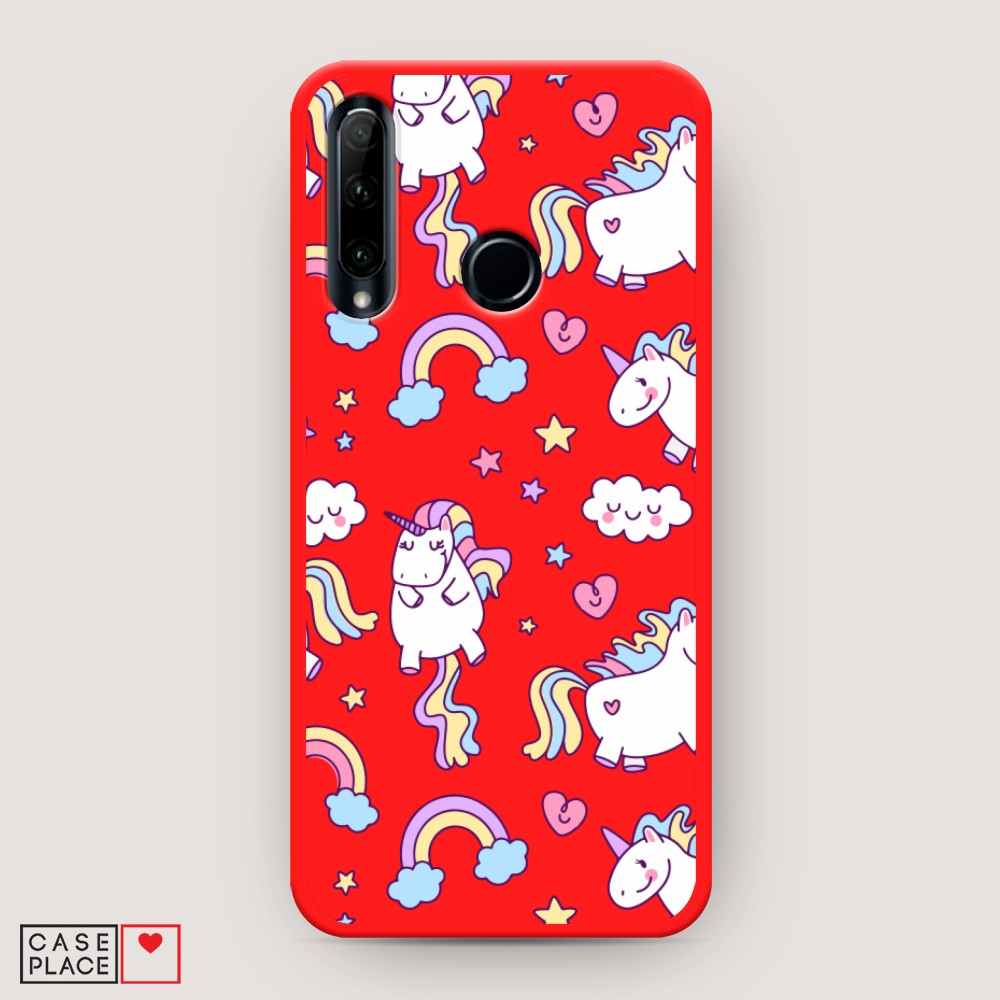 

Матовый силиконовый чехол "Звездочки графика белая" на Huawei P30, Звездочки графика белая