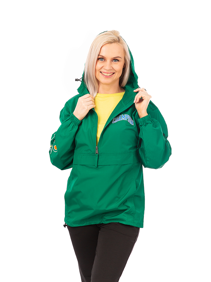

Ветровка женская Champion J1015586PLA зеленая XS, Зеленый, J1015586PLA