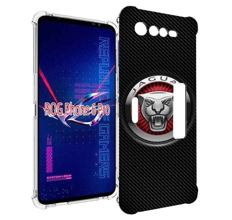 

Чехол MyPads Лого-ягуар для Asus ROG Phone 6 Pro, Прозрачный, Tocco