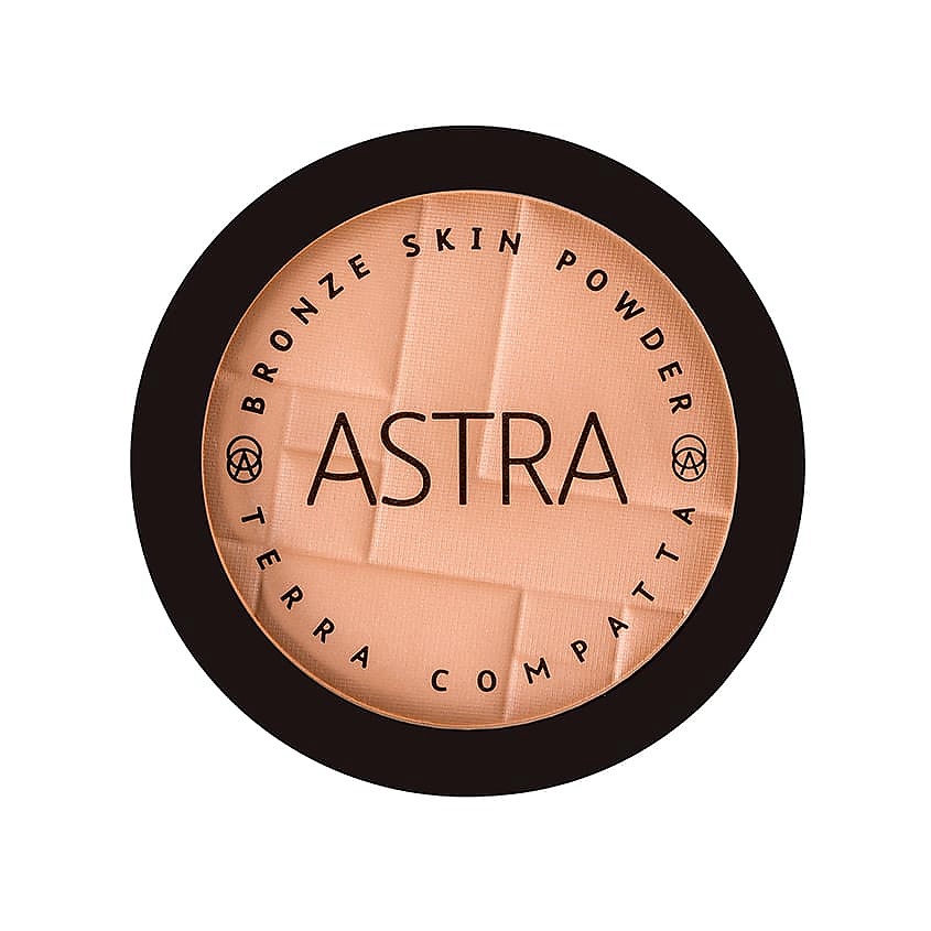 Бронзер Astra Make-Up для лица Bronze skin powder, 21 Sabbia бронзер purobio bronzer mat 05 теплый коричневый 9 гр