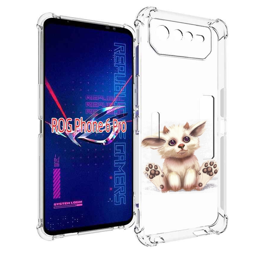 

Чехол MyPads Маленькое чудо детский для Asus ROG Phone 6 Pro, Прозрачный, Tocco