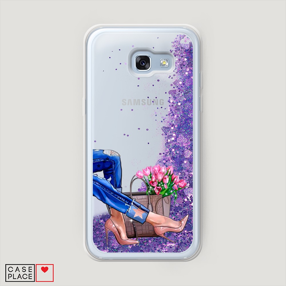 

Чехол Awog на Samsung Galaxy A3 2017 / Самсунг A3 2017 "Каблучки", Разноцветный, 20392-1