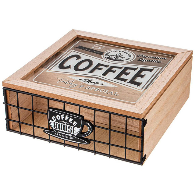 

Шкатулка для чая lefard коллекция coffee tea time 24*24*9 см, 124-186