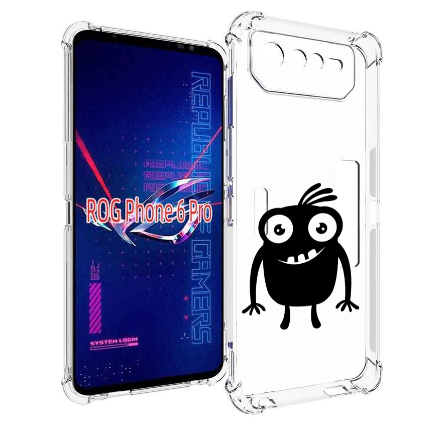 

Чехол MyPads Масяня для Asus ROG Phone 6 Pro, Прозрачный, Tocco