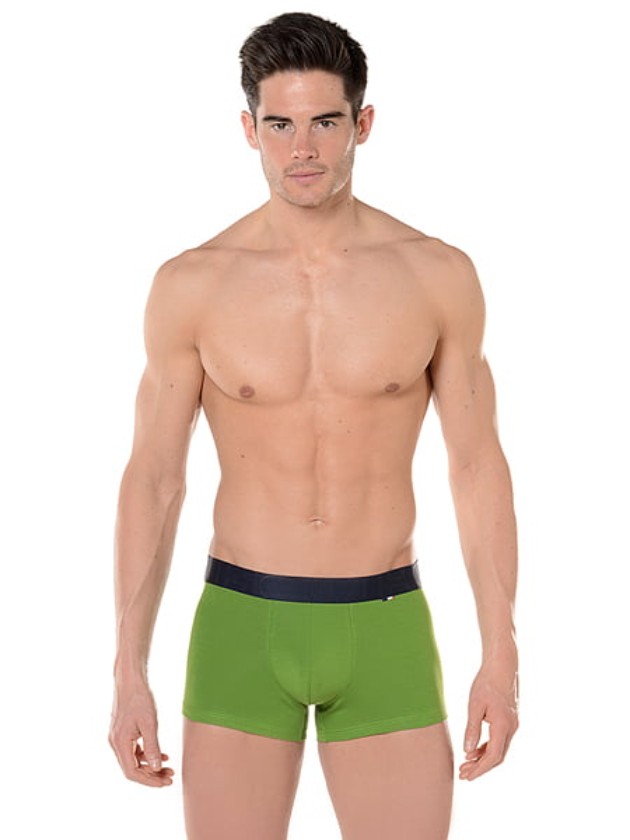 

Трусы мужские Hom 01088cKB зеленые XL, Зеленый, 01088cKB