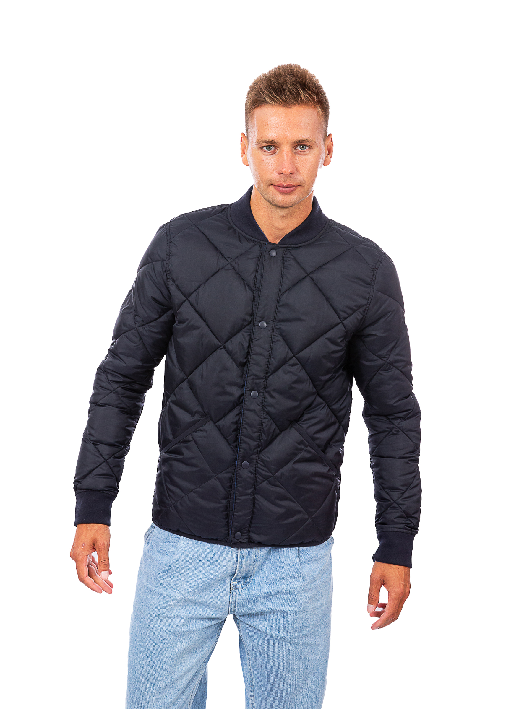 

Куртка унисекс Calvin Klein CMH51940 синяя S, Синий, CMH51940