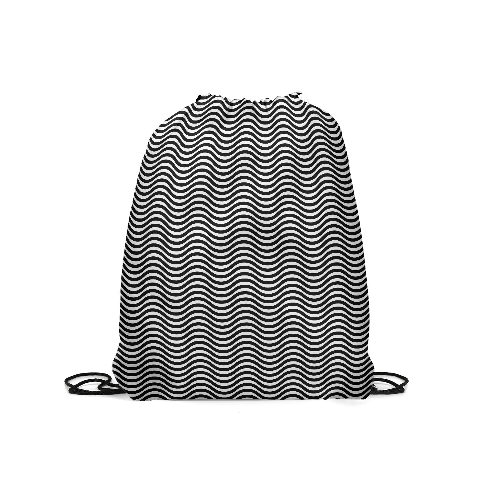 

Мешок для обуви унисекс Gorolla DrawstringBackpack 727 черно-белый, 42х35 см, Белый;черный, DrawstringBackpack 727