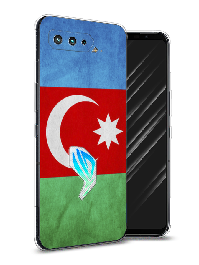 

Чехол Awog на Asus ROG Phone 5S "Флаг Азербайджана", Синий;красный;зеленый, 44550-5