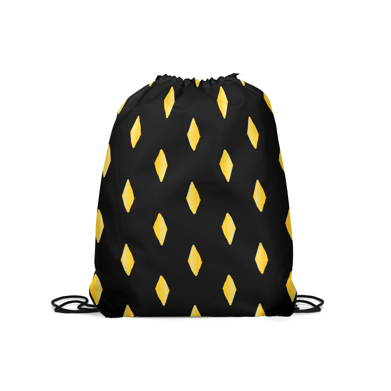 

Мешок для обуви унисекс Gorolla DrawstringBackpack 848 черный с желтым, 42х35 см, DrawstringBackpack 848