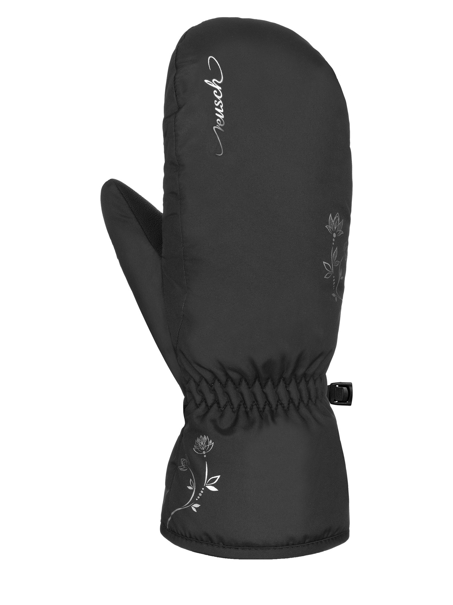 

Варежки Reusch Ice Flower Black/Silver (Дюйм:7) 2024-25, Черный, Ice Flower