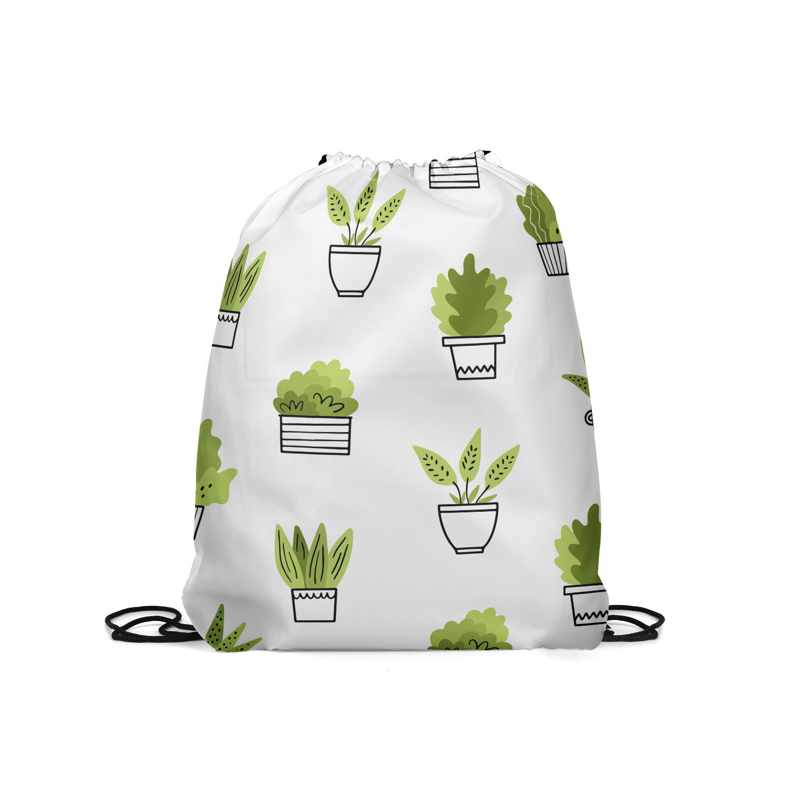 

Мешок для обуви унисекс Gorolla DrawstringBackpack 491 белый, 42х35 см, DrawstringBackpack 491