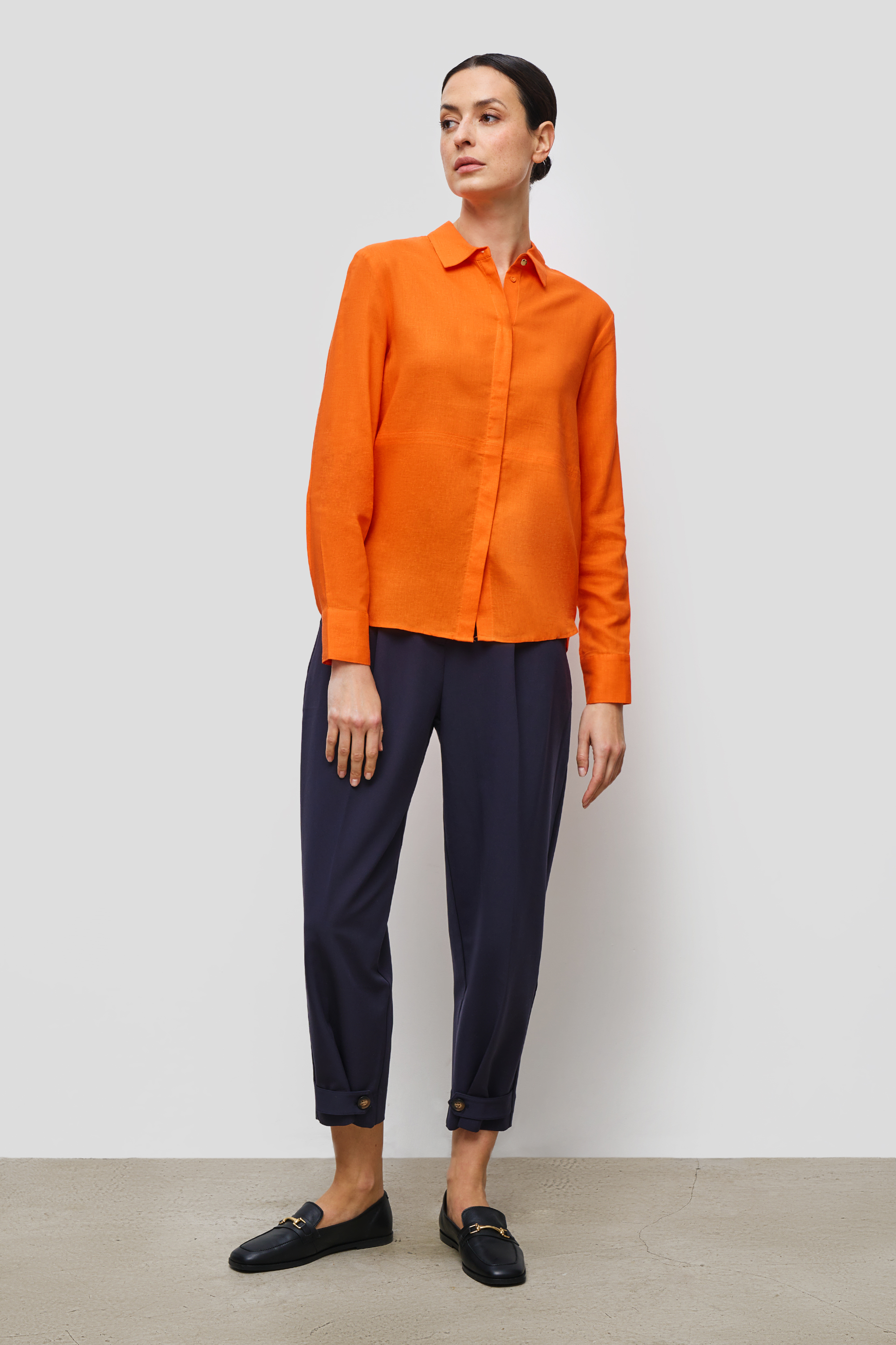 

Брюки женские Baon B2923014 синие 2XL, Синий, B2923014