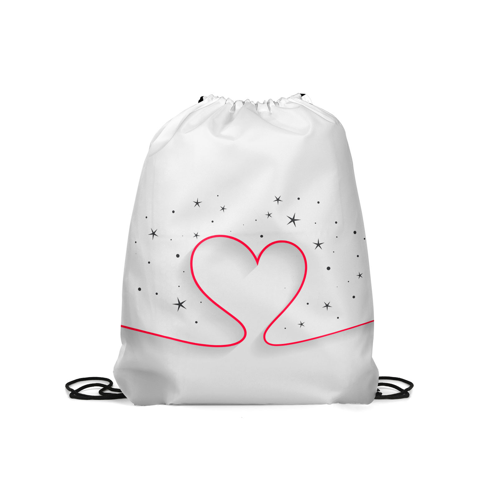 

Мешок для обуви унисекс Gorolla DrawstringBackpack 2331 белый, 42х35 см, DrawstringBackpack 2331