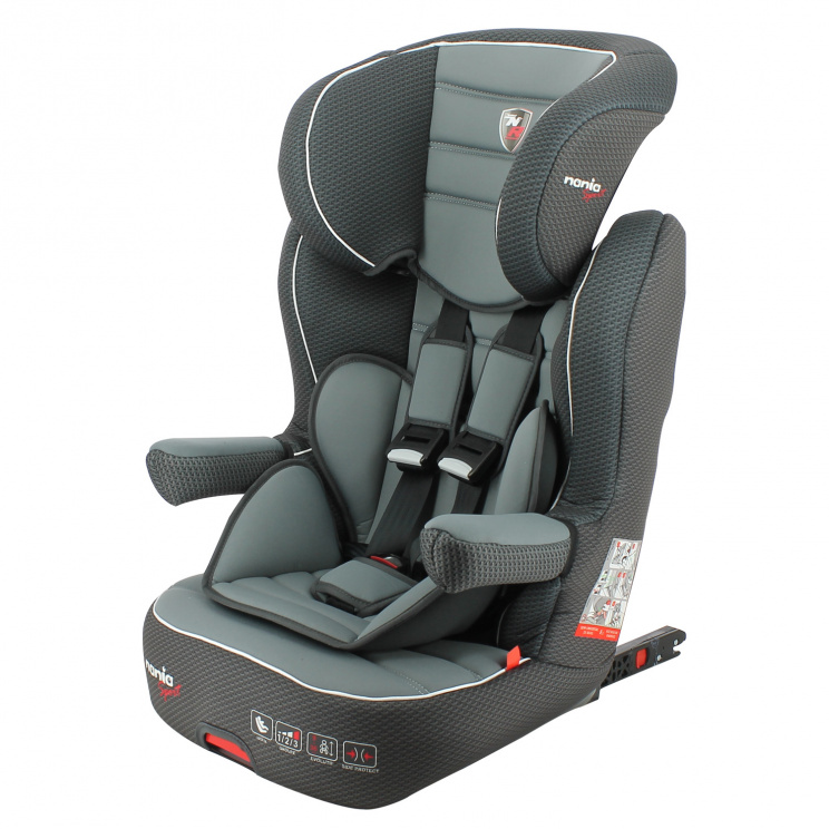 фото Автокресло nania imax isofix racing luxe grey 8094030021