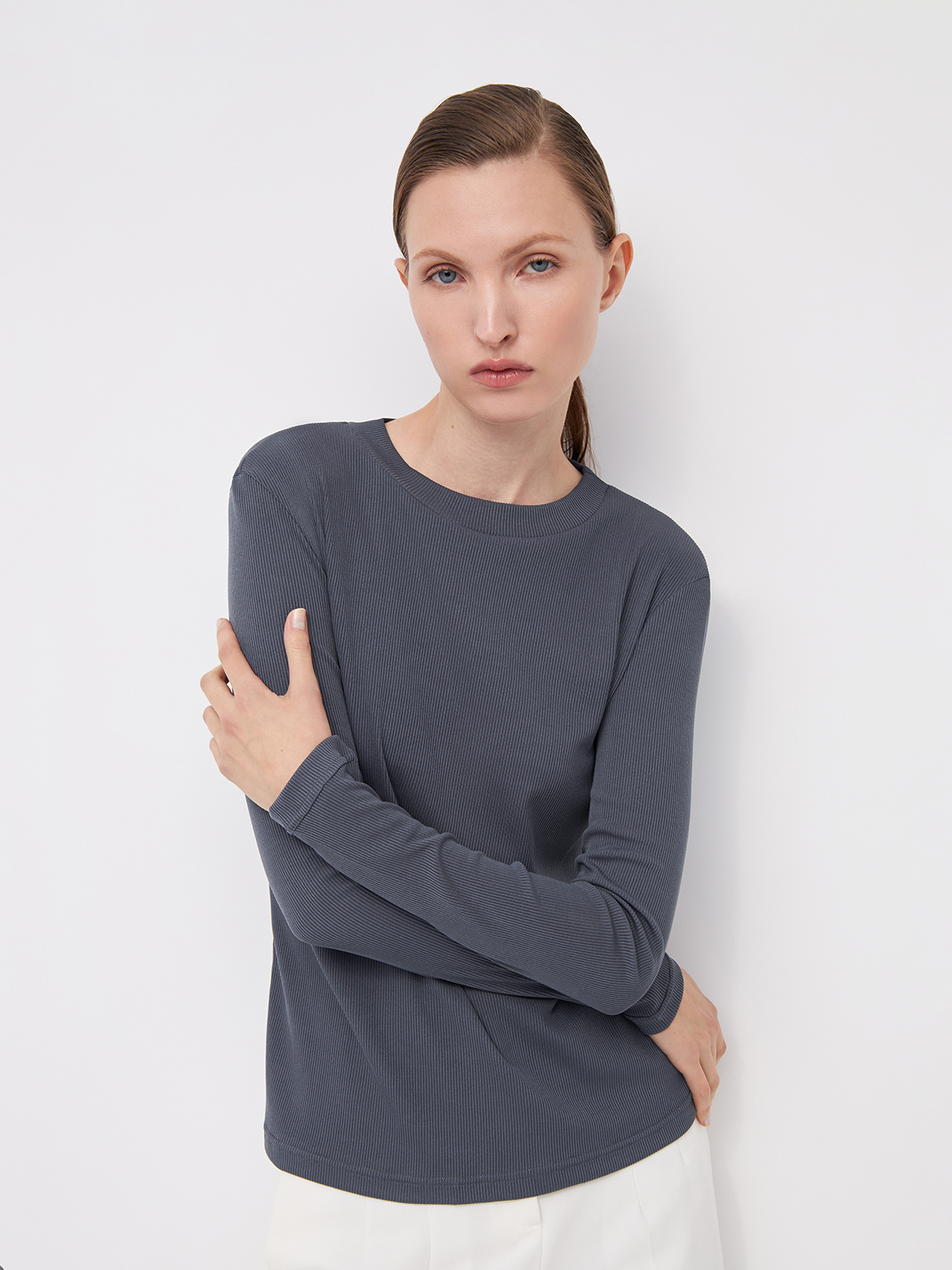 

Лонгслив женский Arive ARV-WS-10514-003 серый L, ARV-WS-10514-003