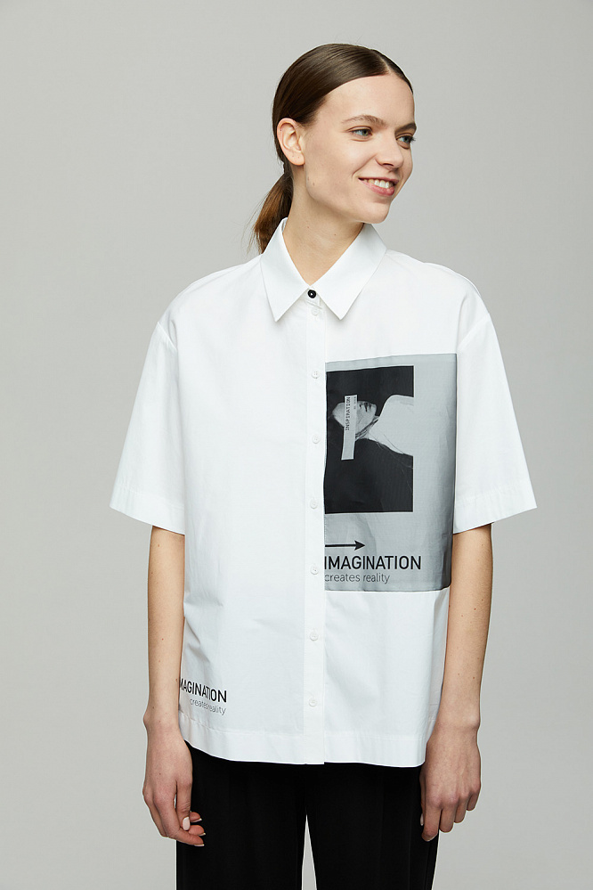 

Блуза женская M.REASON 13.8532.P1450.2 S1.21 белая 50 RU, 13.8532.P1450.2 S1.21