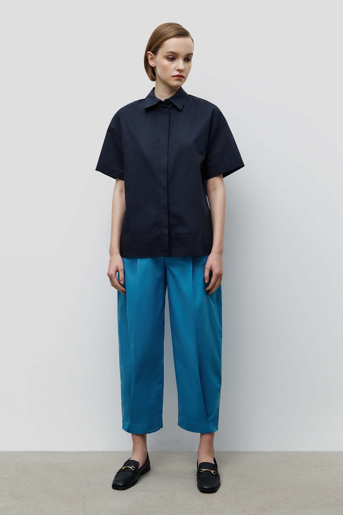 

Брюки женские Baon B2923015 синие 2XL, Синий, B2923015