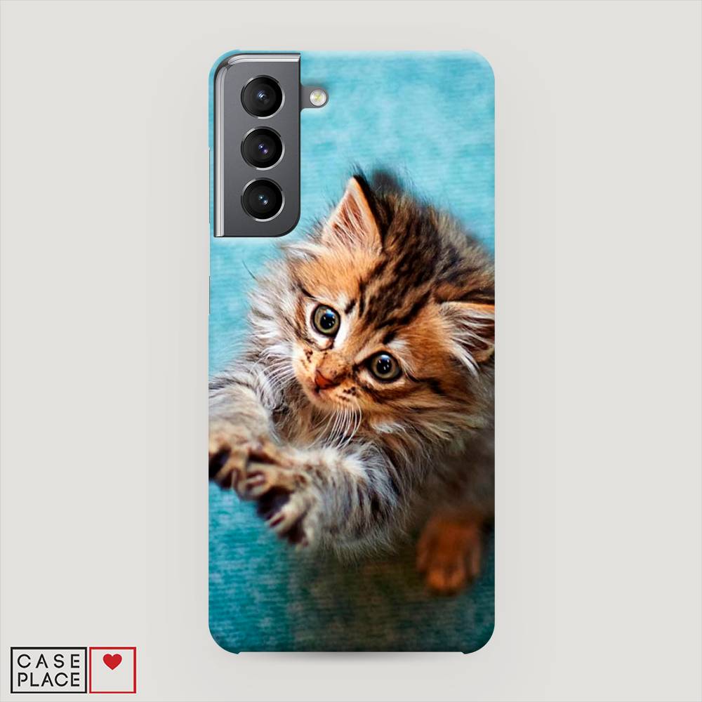 

Чехол Awog "Котенок просит есть" для Samsung Galaxy S21, 2101820-1