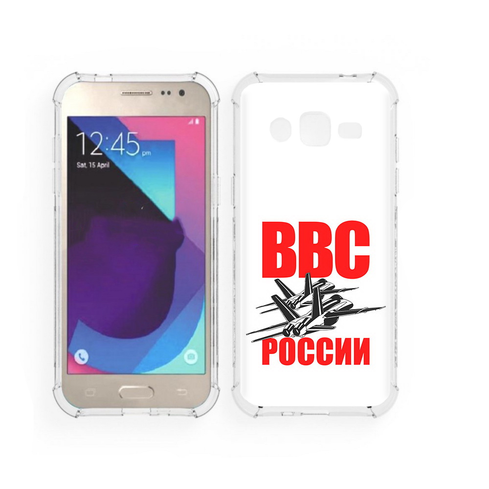 

Чехол MyPads Tocco для Samsung Galaxy J2 ввс (PT226924.572.257), Прозрачный, Tocco